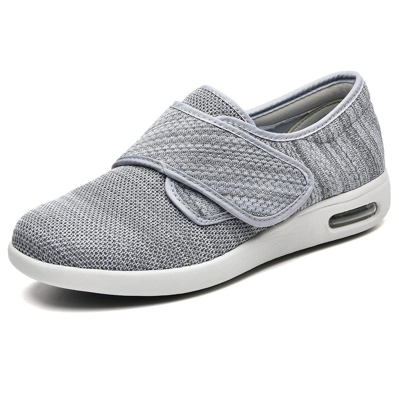 Womens Diabetic Shoes with Adjustable ClosureNonSlip Wide Width Lightweight Shoes for Edema Plantar Fasciitis Bunions Arthritis Swollen Feet